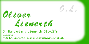 oliver lienerth business card